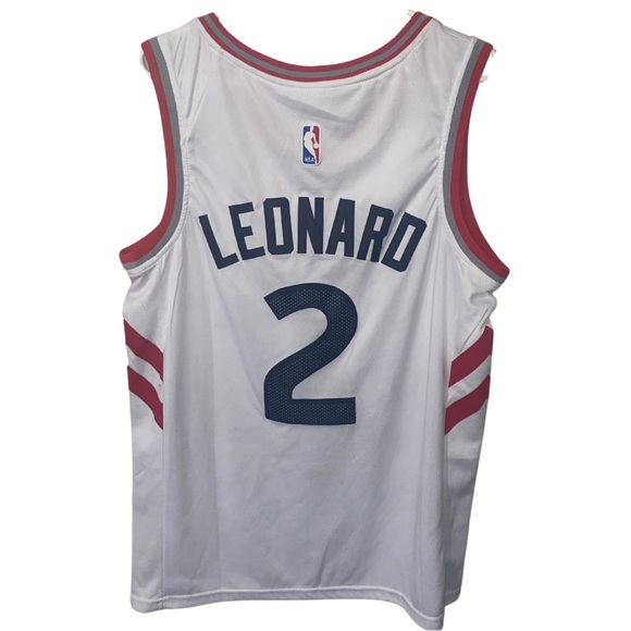 Nike Kawhi Leonard Toronto Raptors Swingman Jersey White Size 48 NWOT - Rare! - Picture 2 of 3